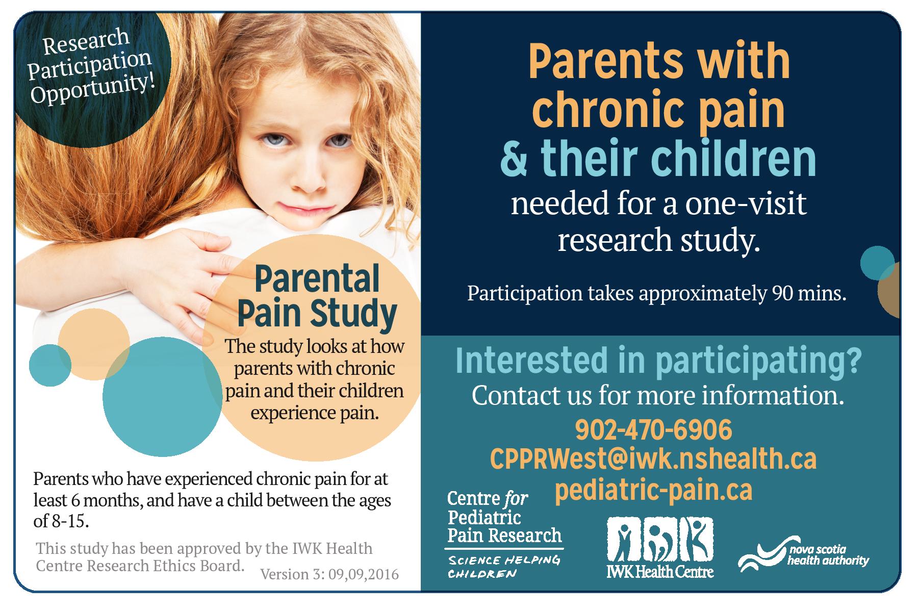 Parents with chronic pain